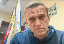  ?? AP ?? Alexei Navalny’s arrest after his return to Russia has sparked an outpouring of support for a nationwide day of protests, despite the Kremlin’s attempts to deter people – especially young people – from attending.