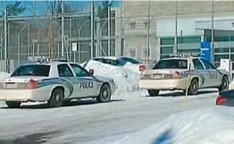  ??  ?? Des gardiens du centre de détention de Gatineau ont observé un engin volant au- dessus de l’établissem­ent, dimanche.