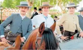  ?? ?? Juan Sánchez, Íñigo Candau y Jaime Sebastián de Erice