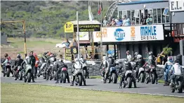  ?? Picture MARK ANDREWS ?? A BLAST: Racing at the EL Grand Prix track is expected to be as thrilling as last weekend’s.