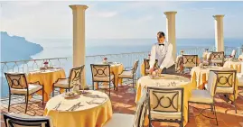  ??  ?? Seal’s favourite holiday spots include the ‘incredible’ Belmond Hotel Caruso in Ravello, above