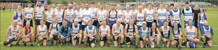  ?? Photos: alba.photos ?? There was a huge Lochaber Athletic Club contingent at the Ben Nevis Race.