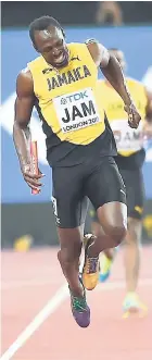  ?? RICARDO MAKY/MULTIMEDIA PHOTO EDITOR ?? Bolt FORMER JAMAICA COLLEGE SCHOOLBOY