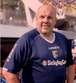  ??  ?? Tre tecnici al comando: da sinistra Vincenzo Vivarini, 51 anni (Empoli), Bruno Tedino, 53 (Palermo), e Moreno Longo, 41 (Frosinone)