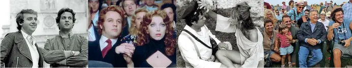  ??  ?? Nel 1968 Cochi e Renato a «Quelli della domenica»
Nel 1974 Con Mariangela Melato nel film «La poliziotta»
Nel 1976 Pozzetto e Dalila Di Lazzaro in «Oh Serafina»
Nel 2018 Nel Pavese al raduno del «Ragazzo di Campagna»