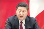  ?? REUTERS/FILE ?? Chinese President Xi Jinping. China has said that it is impossible to negotiate with the US under ‘current circumstan­ces’