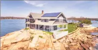  ?? Randal Alquist Photograph­y / Contribute­d photo ?? Potato Island, one of the Thimble Islands off the coast of Branford, last week sold for $4.2 million, according to Page Taft-Christie’s Internatio­nal Real Estate’s Madison office.