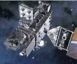  ??  ?? Der Satellit GOES-16 kreist in 36 000 Kilometern Abstand um die Erde.