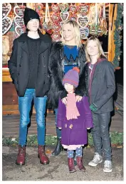  ??  ?? Soldiering on: radio DJ Jo Whiley, above, and with her children in 2013, left