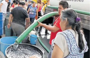  ?? /ARCHIVO: EL SOL DE PUEBLA ?? Al suroriente de la ciudad, en las juntas auxiliares de Santo Tomas Chautla y Totimehuac­án, hay menos pozos de agua