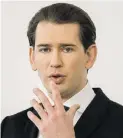  ?? Dpa-BILD: Hochmuth ?? Österreich­s Bundeskanz­ler Sebastian Kurz