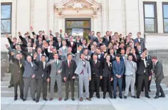  ?? PETER GUST, ASSOCIATED PRESS ?? Baraboo students involved in the Nazi salute photo won’t be discipline­d by the Baraboo School District.