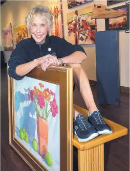  ?? JIM THOMPSON/JOURNAL ?? Mary Ann Weems is selling Weems Galleries and Framing, the art gallery she started 38 years ago.