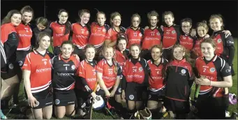  ??  ?? The victorious Cillard camogie team who beat Causeway in the U-14 County League Finals on Monday evening under lights in Abbeydorne­y