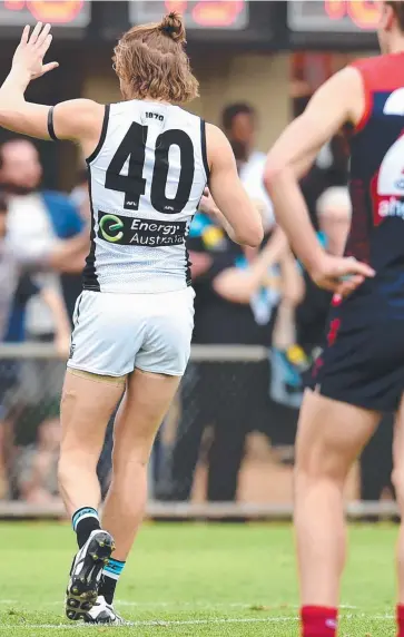  ?? Picture: GETTY ?? Young during their Round 10 clash against Demons at Tio Traeger Park yesterday