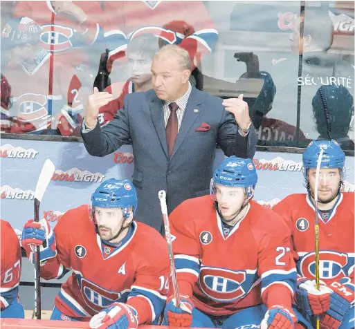  ??  ?? Michel Therrien peut compter sur l’appui de Jacques Demers, le dernier entraîneur du Canadien à avoir remporté la coupe Stanley, il y a déjà 22 ans.