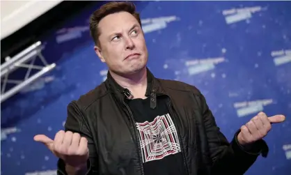  ?? Photograph: Britta Pedersen/AP ?? Elon Musk tweeted on Friday morning that the deal for Twitter was being frozen.