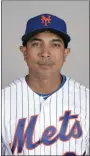  ?? JOHN RAOUX - THE ASSOCIATED PRESS ?? FILE - This is a 2019 photo showing Luis Rojas of the New York Mets baseball team.