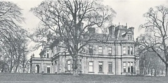  ?? ?? The once-proud Mayfield Hostel in Dundee’s Broughty Ferry Road, circa 1912. Discover its historic links to academia on today’s page.