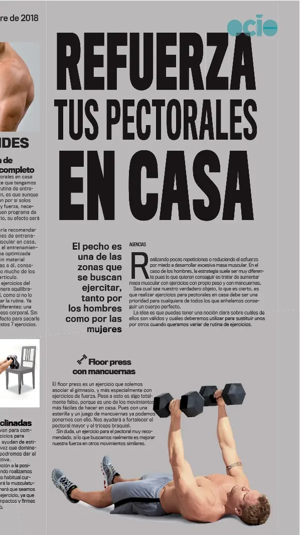 Rutina de ejercicios en casa online para hombres sin pesas en pdf