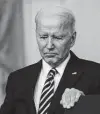  ?? Demetrius Freeman / Washington Post ?? President Joe Biden’s lack of action on criminal justice reform and voting rights has frustrated many supporters.