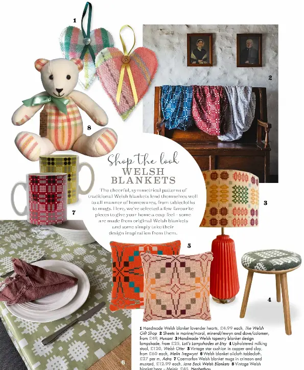 Shop the look WELSH BLANKETS PressReader
