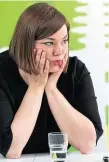  ??  ?? Stellt sich quer: Wissenscha­ftssenator­in Katharina Fegebank