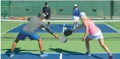  ?? DREAMSTIME ?? Pickleball is America’s fastest growing sport.