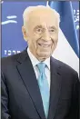  ??  ?? Shimon Peres