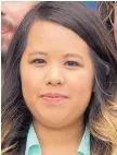  ?? PABLO MARTINEZ MONSIVAIS/AP ?? Nurse Nina Pham, who caught Ebola caring for the first person in the U.S. diagnosed with the disease, has settled with the hospital’s parent company.