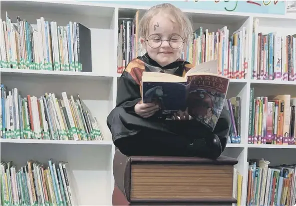  ??  ?? Kids can still celebrate World Book Day by dressing as favourite characters