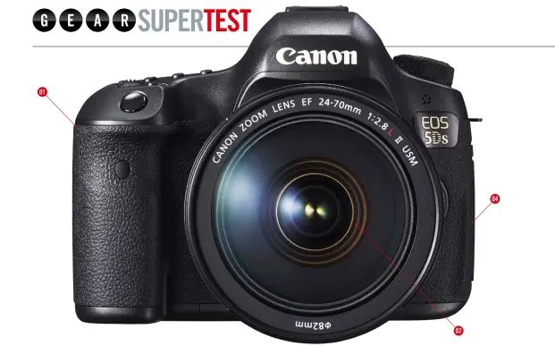  ??  ?? Both the 5DS and 5DS R boast an astonishin­g 50Mp, with the ‘R’ version losing the antialiasi­ng filter