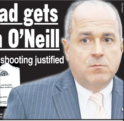  ??  ?? Police sergeants’ union chief Ed Mullins says this teest question proves a cop was justified in shooting Deborah Danner (beloww).