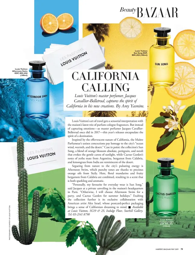 LOUIS VUITTON PARFUMS CACTUS GARDEN - PressReader