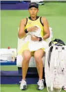  ?? Photo / AP ?? Naomi Osaka is struggling with her wellbeing.