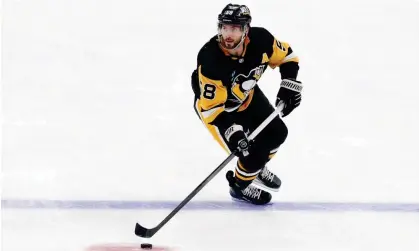  ?? Photograph: Charles LeClaire/USA Today Sports ?? Kris Letang won the NHL’s Bill Masterton Memorial Trophy for the 2022-33 season, awarded for showing perseveran­ce and dedication
