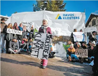  ?? AFP ?? Greta Thunberg, nuestra sorprenden­te Casandra.