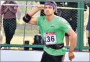  ?? HT PHOTO ?? Javelin thrower Neeraj Chopra.