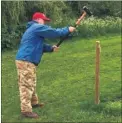  ??  ?? Beer containers dumped in the River Stour; martial arts instructor Barry Phelan repairs the fence around the Kingsmead Field