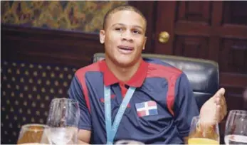  ??  ?? El campeón de los 52 kilos, medallista de oro, Rodrigo Marte, quien batió al campeón olímpico cubano Yosbany Veitía.