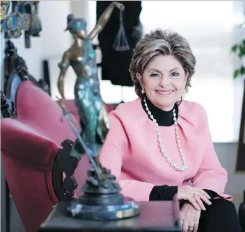  ?? VALERIE MACON/GETTY IMAGES ?? “I thought I wouldn’t be believed,” lawyer Gloria Allred, 76, recalls of her rape experience. “So when women tell me they fear they won’t be believed, I get it.” Allred was raped at gunpoint when she was in her 20s and nearly died getting a back-alley abortion.