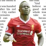  ??  ?? Sadio Mane