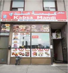  ??  ?? Kabsa Mandi is a humble spot on the Danforth across from a popular mosque, and has recently been renovated to include seating.