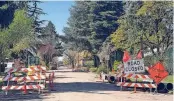  ?? Constructi­on continues on the 8th Avenue streetscap­e project, where the city is making updates to center a more bike- and pedestrian-friendly approach to street structure in Eugene.
HANNAROSE MCGUINNESS/THE REGISTER-GUARD ??