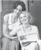  ?? CAROLE SEGAL, SHOWTIME ?? Jennifer Beals as Bette and Laurel Holloman as Tina of Showtime’s The L Word.