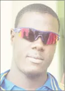  ??  ?? Carlos Brathwaite