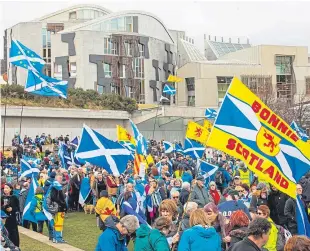  ?? Picture: SWNS. ?? The Scottish Parliament lacks the levers to stimulate the Scottish economy, says correspond­ent Alex Orr.