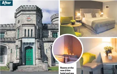  ??  ?? Rooms at the new £10m hotel and spa