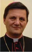  ??  ?? Bishop Mario Grech