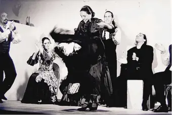  ?? COURTESY OF EVA ENCINIAS ?? Flamenco dancer and University of New Mexico professor Eva Encinias performs in this undated photo.